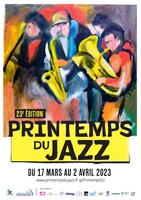 Affiche Printemps du Jazz 2023